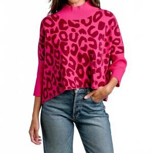 NEW KERISMA aja bozoma sweater in super pink/cherry